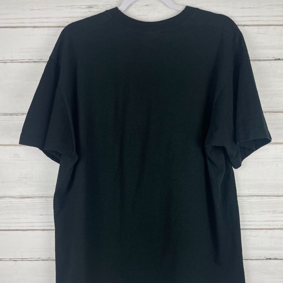 Vintage 1980 suit tee single stitch black size xl - Picture 5 of 5